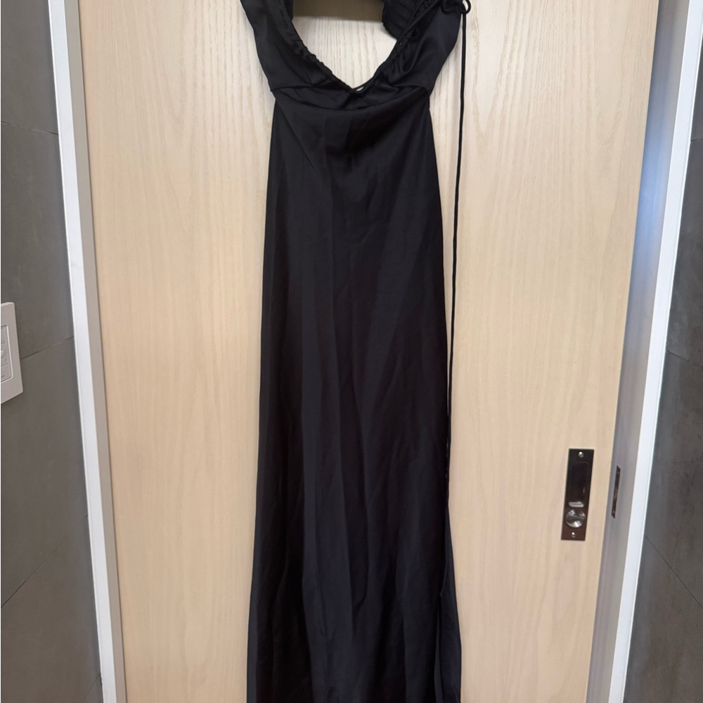NWT: ALC Black Silk Dress